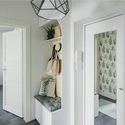 Design of the hallway in an apartment in p44t