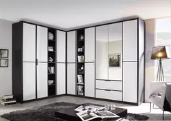 Corner Wardrobe For Living Room Design