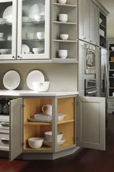 Дизайн Кухни Шкаф Для Посуд