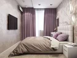 Інтэр'ер спальні 14 кв м у сучасным стылі