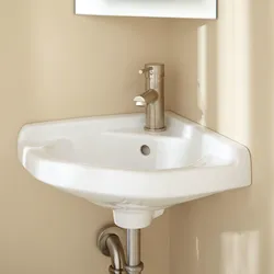 Bathroom Design With Corner Sink