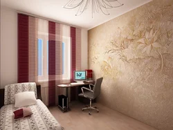 Bedroom interior for teenager wallpaper