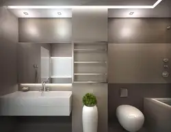 Bathroom design in modern style inexpensive