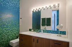 Partial tile bath design