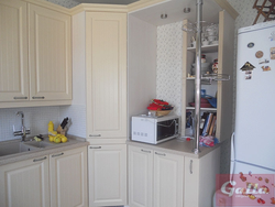 Photo of corner kitchens with gas boiler
