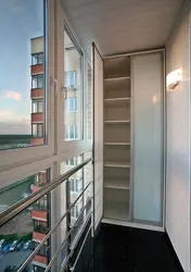 Гардэробная на балконе фота