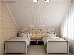 Tavanda astarlı yataq otağı dizaynı