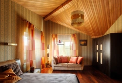 Дизайн Спальни С Вагонкой На Потолке