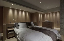 Споты в спальне дизайн