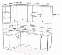Kitchen design cabinet sizes