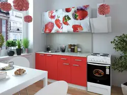 How to arrange furniture in a small kitchen photo