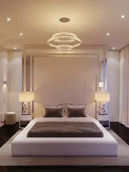 Suspended ceilings lighting photo in the bedroom