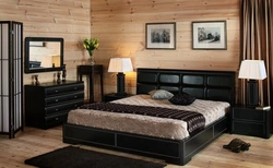Wenge bedroom design