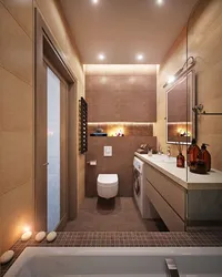 Square Bathroom Interior