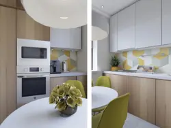 Kitchen Design In One-Room Apartment P 44