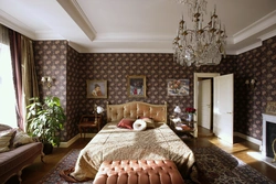 English bedroom interior photo