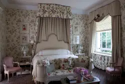 Английский интерьер спальни фото