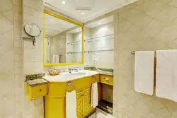 Желтые ванны дизайн фото