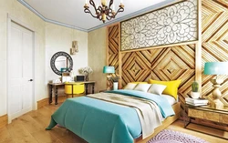 Bedroom wall and floor design
