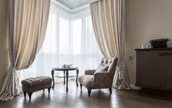 Светлые шторы в интерьере гостиной фото дизайн