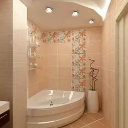 Простые интерьеры ванных комнат