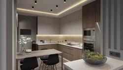 Kitchen design in peak houses