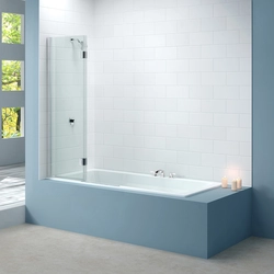 Bathroom design with screen