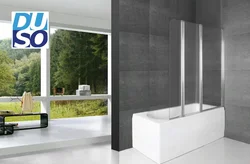 Экраны бар ванна бөлмесінің дизайны
