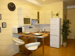 Corner Kitchens In A Studio Apartment Photo