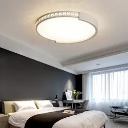 Lighting Of Suspended Ceilings In The Bedroom Interior