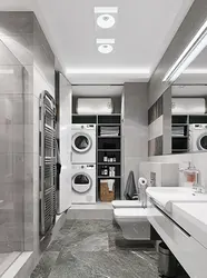 Bathroom laundry design