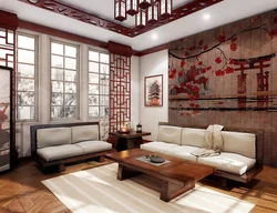 Japanese living room interior