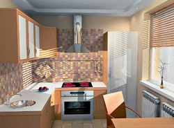 Kitchens In A Ship Design 6 Sq.M.