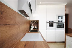 Egger countertops in the kitchen interior photo