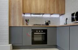 Egger countertops in the kitchen interior photo