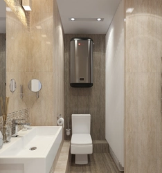 Design of a small bathroom and toilet separately