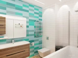 Bathroom design turquoise tiles