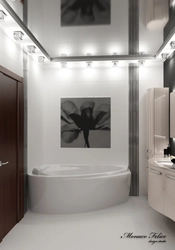 Дизайн ванны с прямой ванной