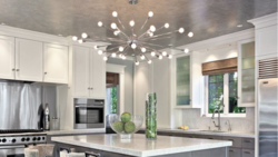 In fashion chandeliers for the kitchen photo