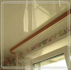Photo ceiling cornice in the kitchen