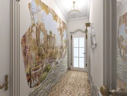 Koridorun Daxili Hissəsindəki Divarda Freskalar