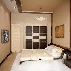 Дизайн спальни 12 узкая