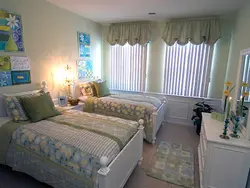 Design of bedrooms with two beds