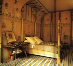 Egyptian bedroom photo