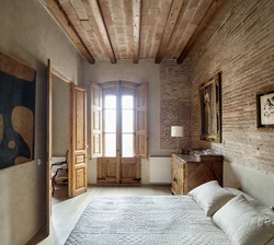 Wooden wall in the living room interior