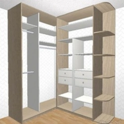 Sliding wardrobes photo inside with dimensions for a bedroom corner