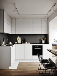 Small kitchen minimalism design