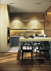 Small kitchen minimalism design