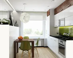 Small kitchen minimalism design