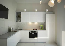 Small kitchen minimalism design